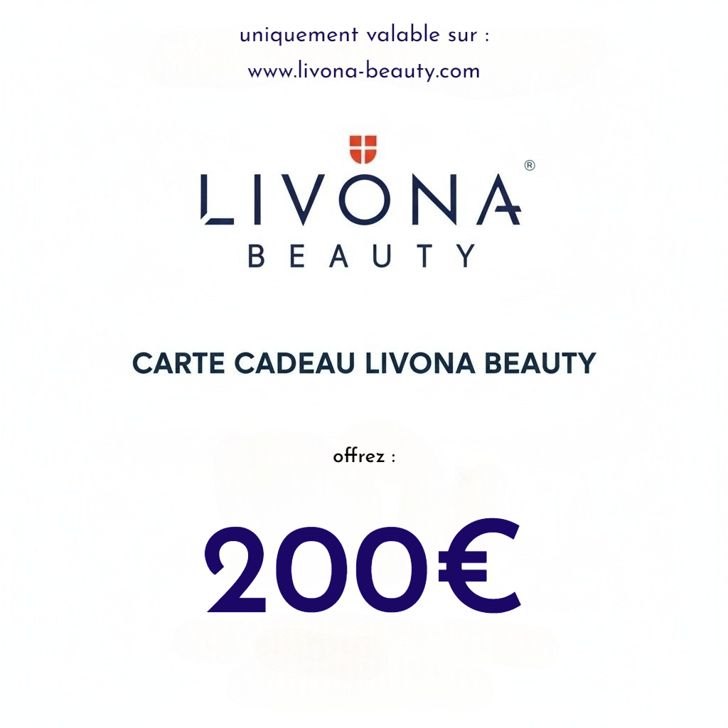 Carte cadeau Livona Beauty