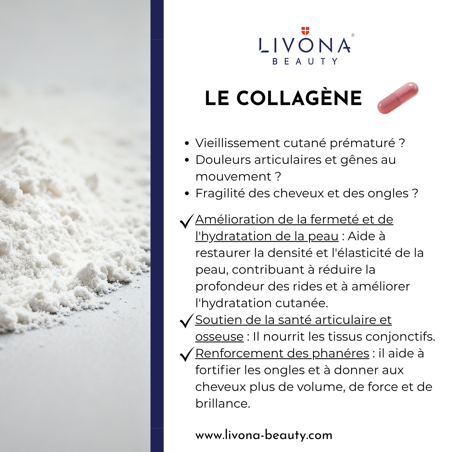 Collagène Marin & Vitamine C & Acide Hyaluronique