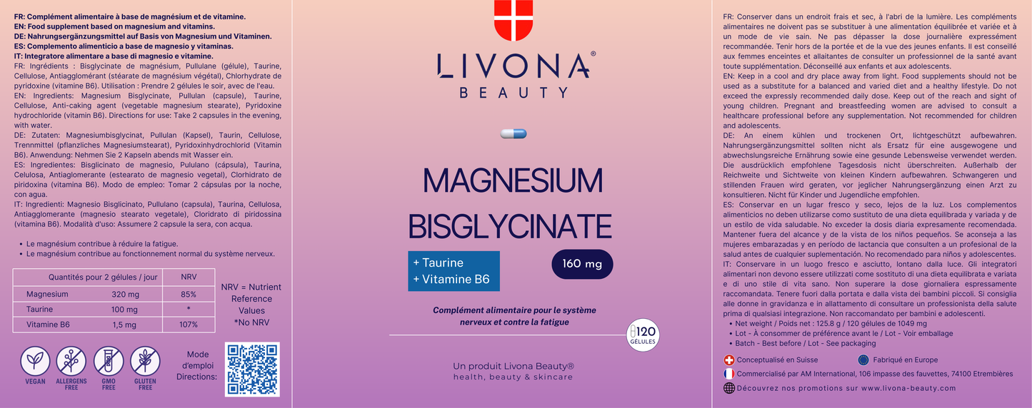 Magnésium Bisglycinate & Taurine