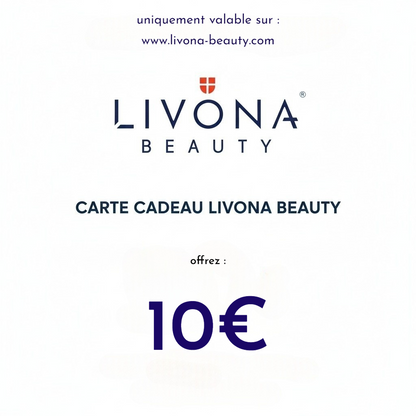 Carte cadeau Livona Beauty