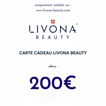 Carte cadeau Livona Beauty