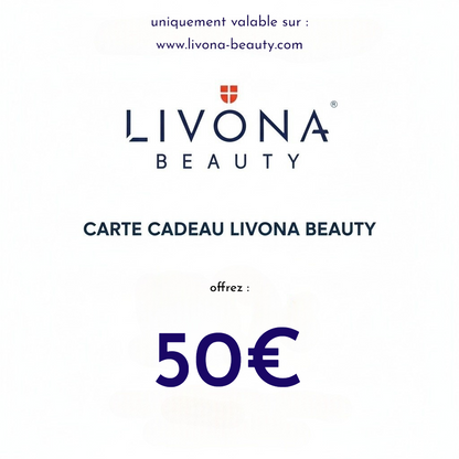 Carte cadeau Livona Beauty