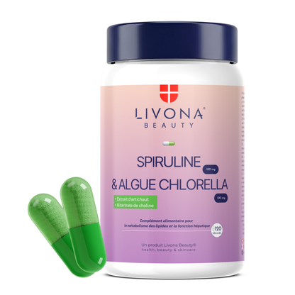 Spiruline & Algue Chlorella 120 gélules