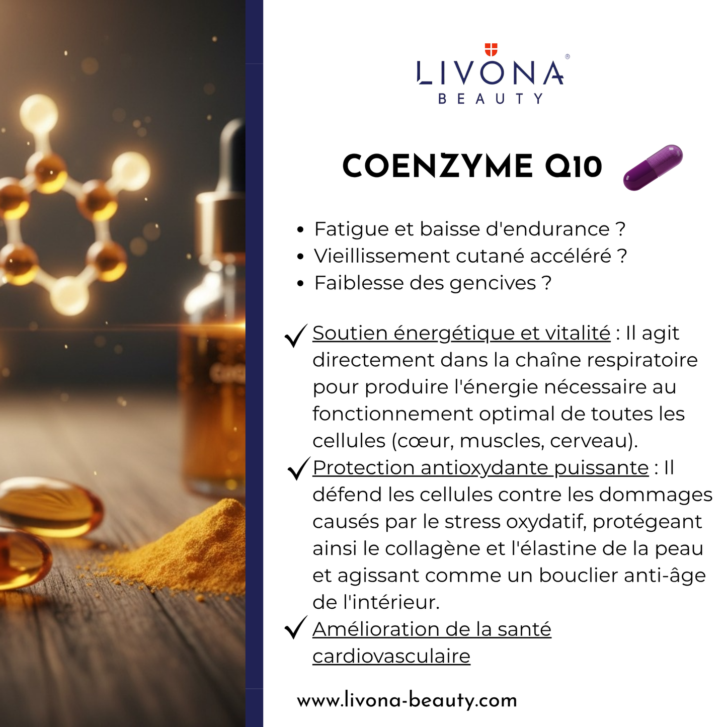 Coenzyme Q10 + Vitamine C