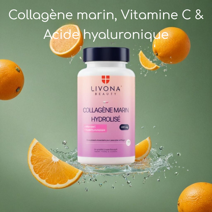 Collagène Marin & Vitamine C & Acide Hyaluronique