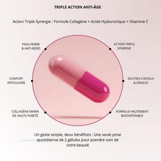Collagène Marin & Acide Hyaluronique & Vitamine C