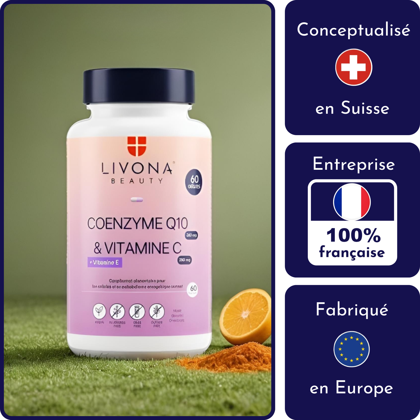 Coenzyme Q10 + Vitamine C