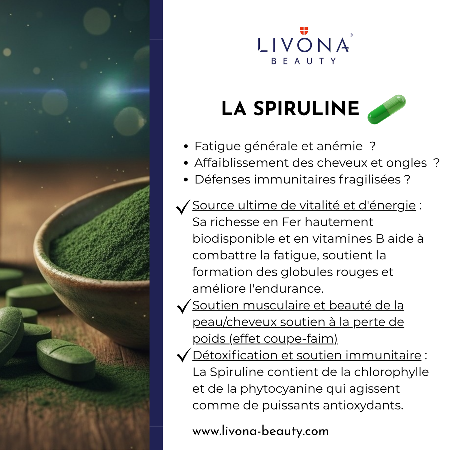 Spiruline & Algue Chlorella