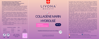 Collagène Marin & Vitamine C & Acide Hyaluronique