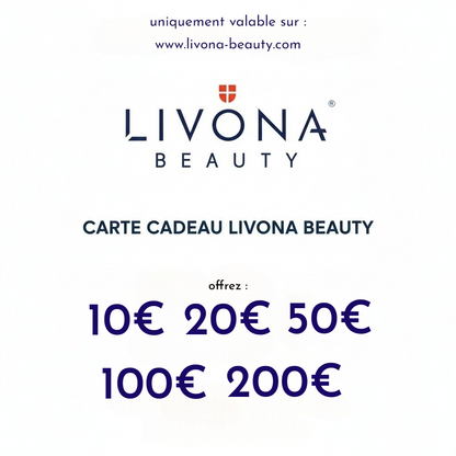 Carte cadeau Livona Beauty