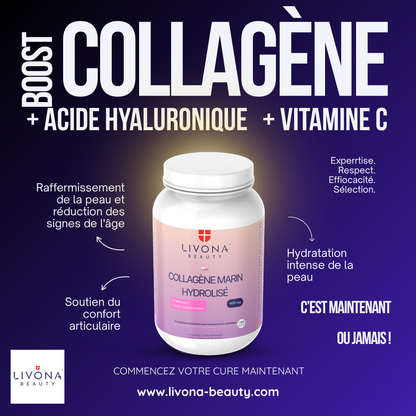 Collagène Marin & Acide Hyaluronique & Vitamine C